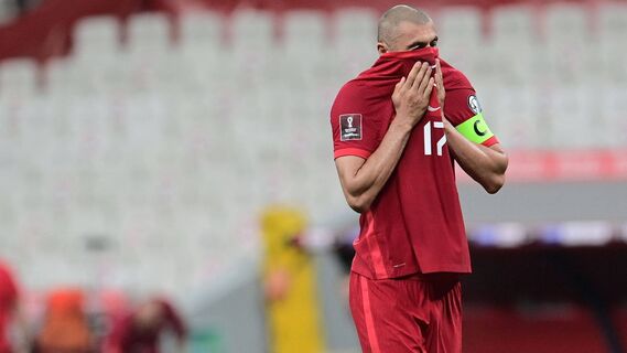 Турция упустила победу в матче с Черногорией в квалификации к ЧМ-2022