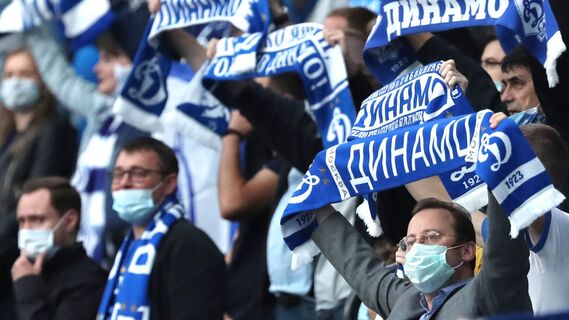 «Динамо» увеличил посещаемость стадиона до 30% на матч с «Нижним Новгородом»
